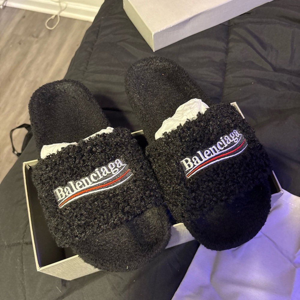 Balenciaga Gray Shoe Box